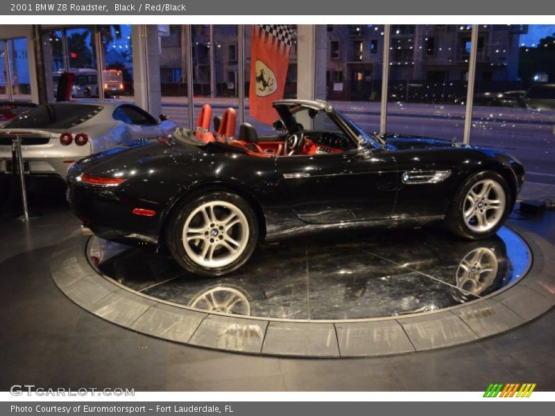 Black / Red/Black 2001 BMW Z8 Roadster