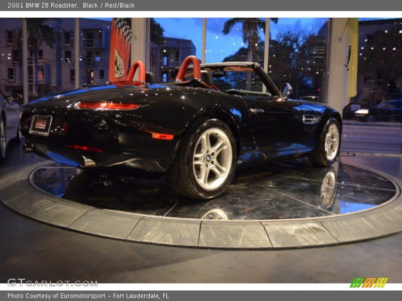 Black / Red/Black 2001 BMW Z8 Roadster