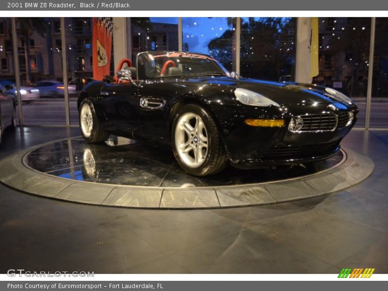 Black / Red/Black 2001 BMW Z8 Roadster
