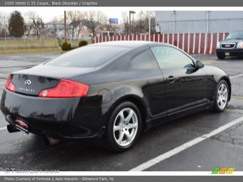 Black Obsidian / Graphite 2005 Infiniti G 35 Coupe