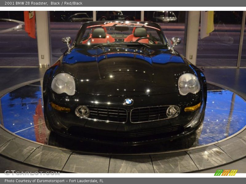 Black / Red/Black 2001 BMW Z8 Roadster