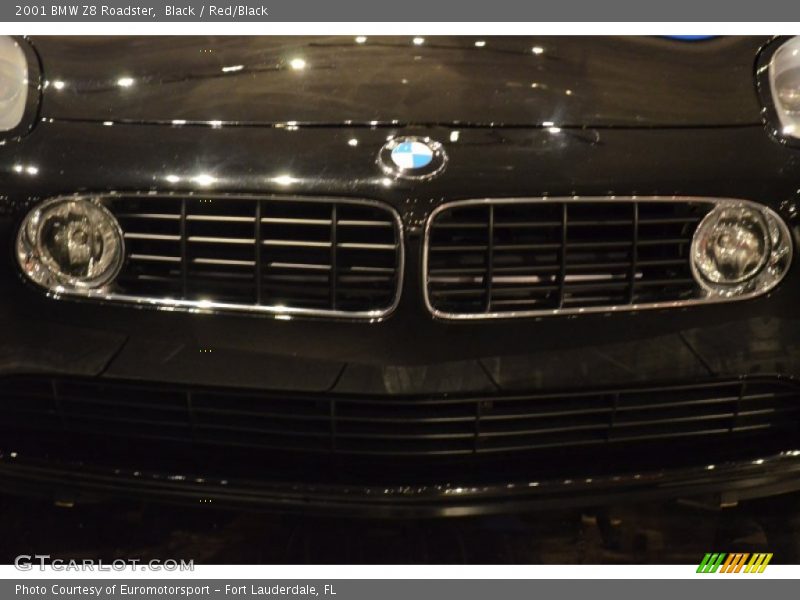 Black / Red/Black 2001 BMW Z8 Roadster