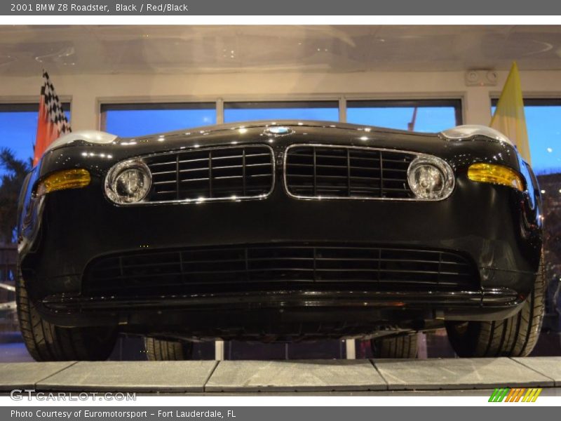Black / Red/Black 2001 BMW Z8 Roadster