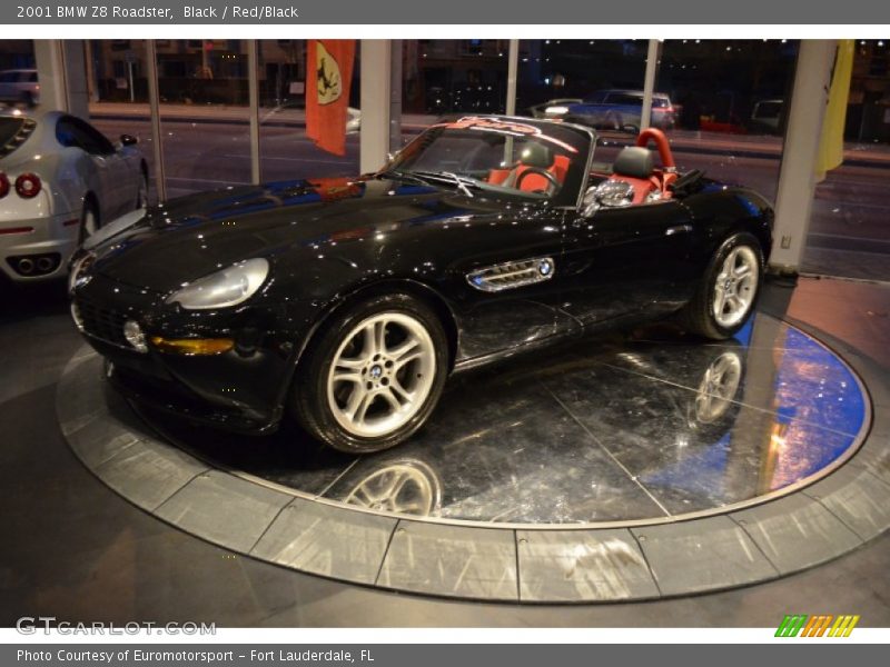 Black / Red/Black 2001 BMW Z8 Roadster
