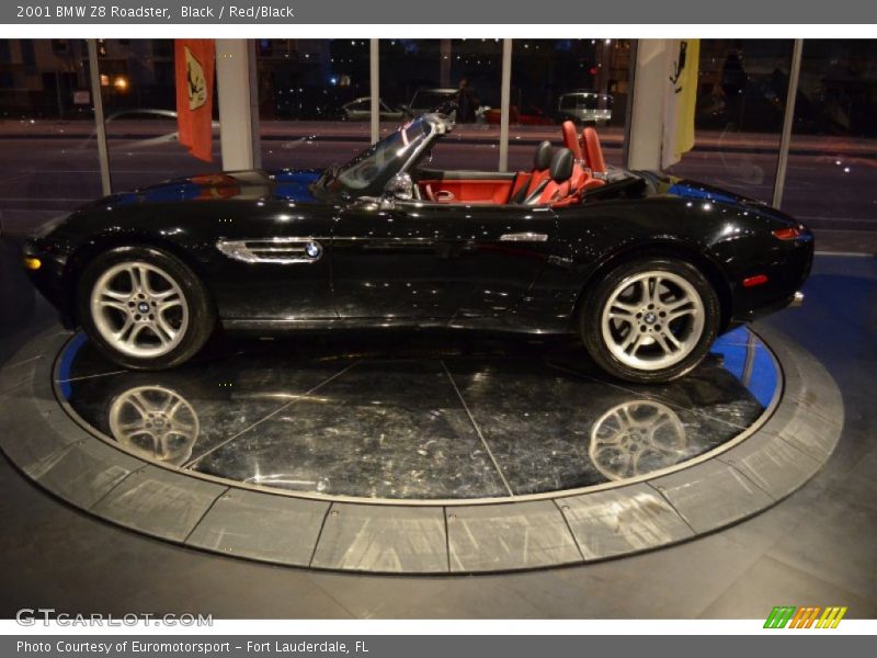 Black / Red/Black 2001 BMW Z8 Roadster