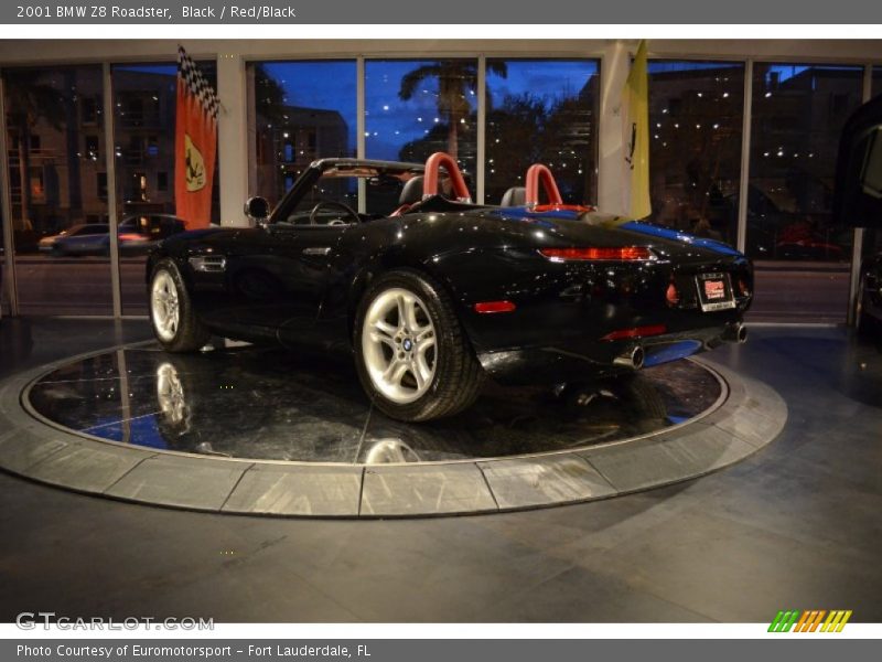 Black / Red/Black 2001 BMW Z8 Roadster