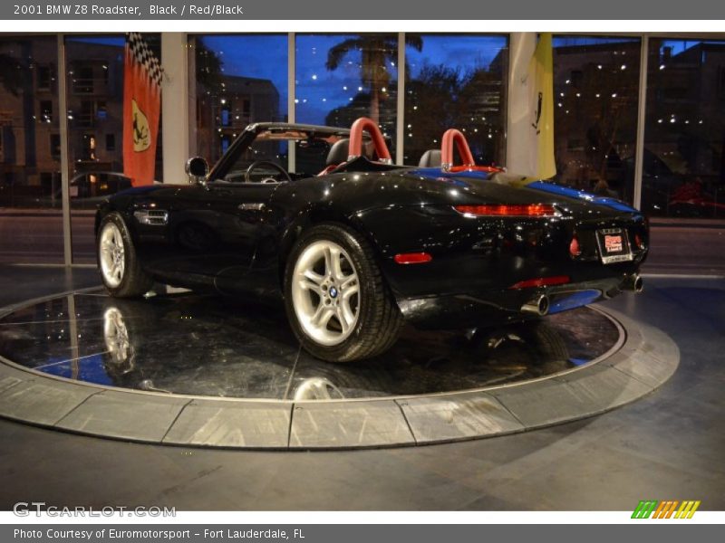 Black / Red/Black 2001 BMW Z8 Roadster