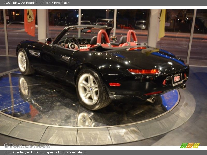 Black / Red/Black 2001 BMW Z8 Roadster