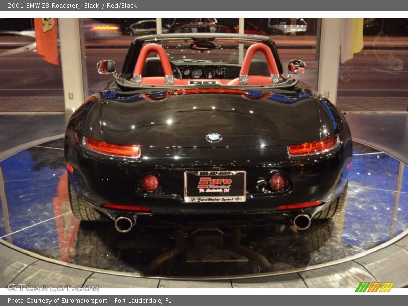 Black / Red/Black 2001 BMW Z8 Roadster