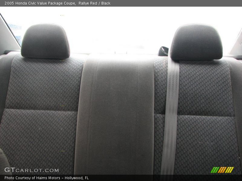 Rallye Red / Black 2005 Honda Civic Value Package Coupe
