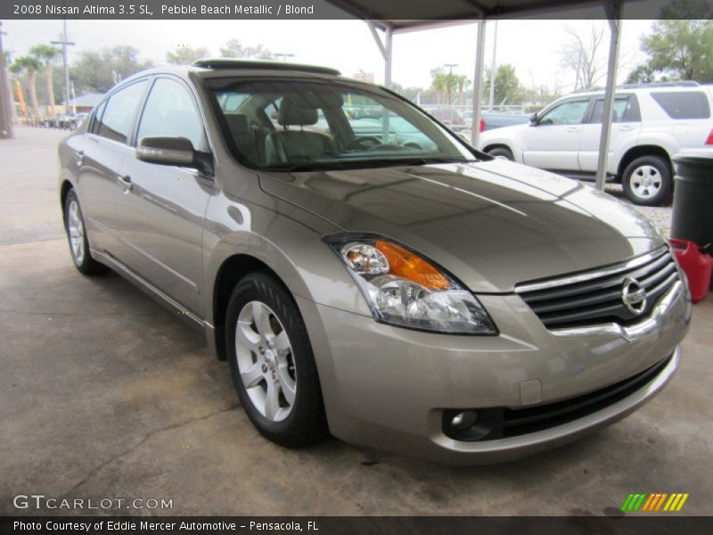 Pebble Beach Metallic / Blond 2008 Nissan Altima 3.5 SL