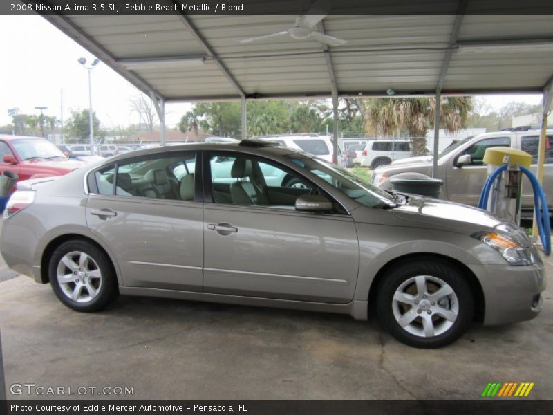 Pebble Beach Metallic / Blond 2008 Nissan Altima 3.5 SL