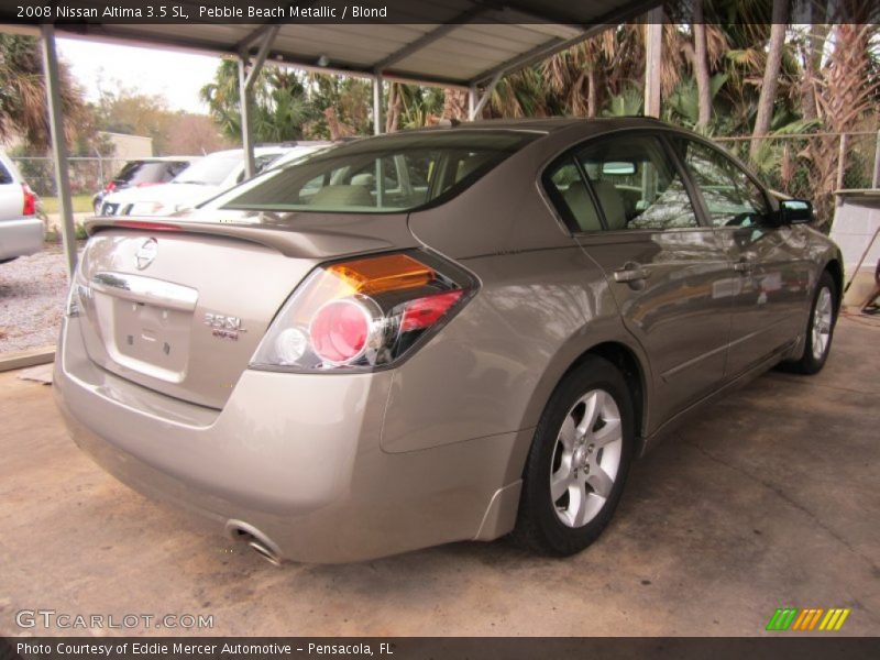 Pebble Beach Metallic / Blond 2008 Nissan Altima 3.5 SL