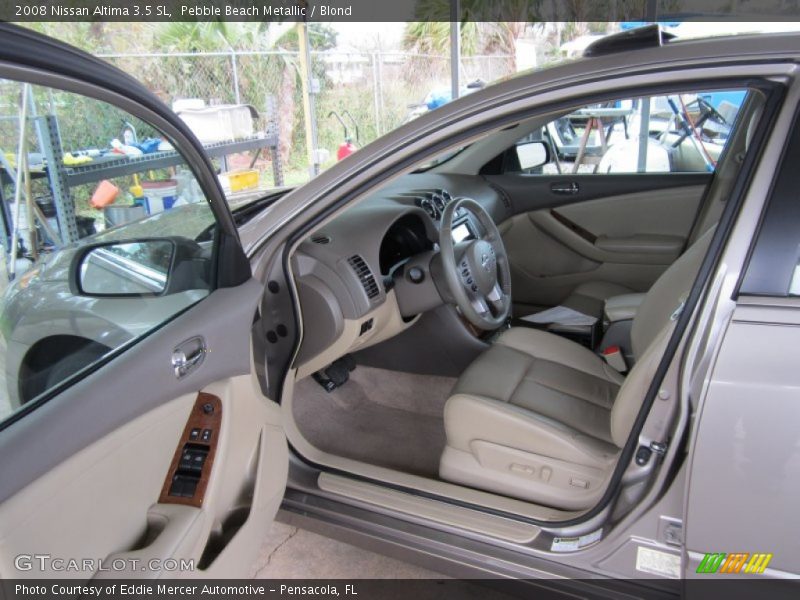 Pebble Beach Metallic / Blond 2008 Nissan Altima 3.5 SL