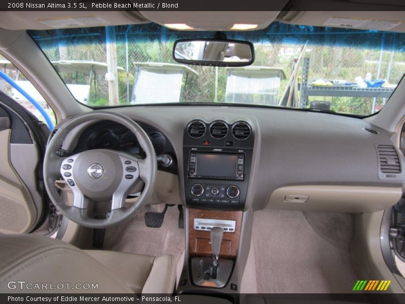 Pebble Beach Metallic / Blond 2008 Nissan Altima 3.5 SL