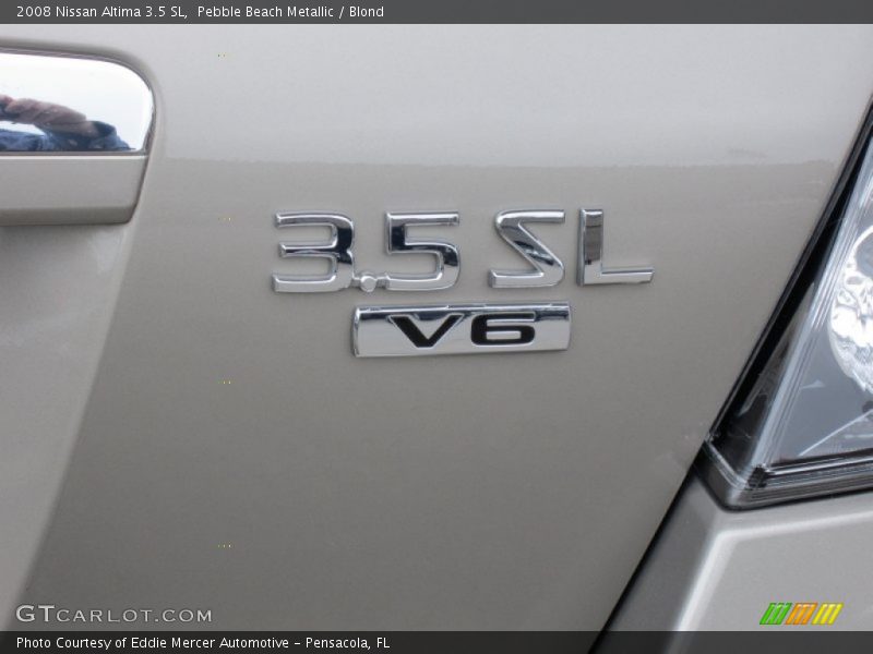 Pebble Beach Metallic / Blond 2008 Nissan Altima 3.5 SL