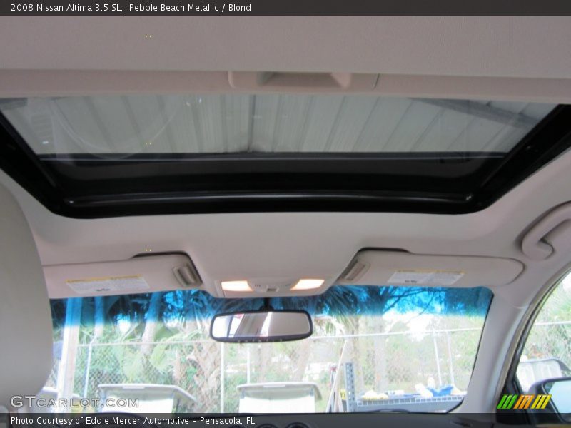 Pebble Beach Metallic / Blond 2008 Nissan Altima 3.5 SL