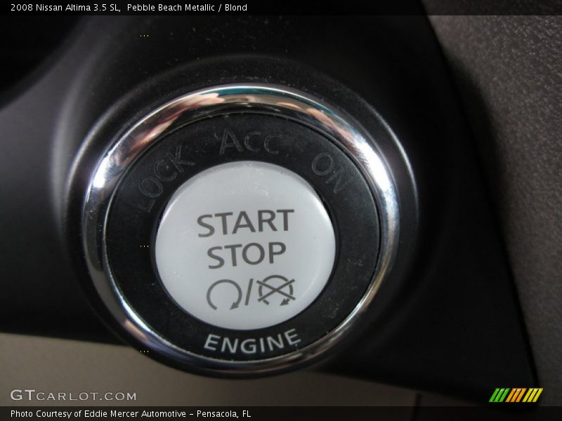 Pebble Beach Metallic / Blond 2008 Nissan Altima 3.5 SL