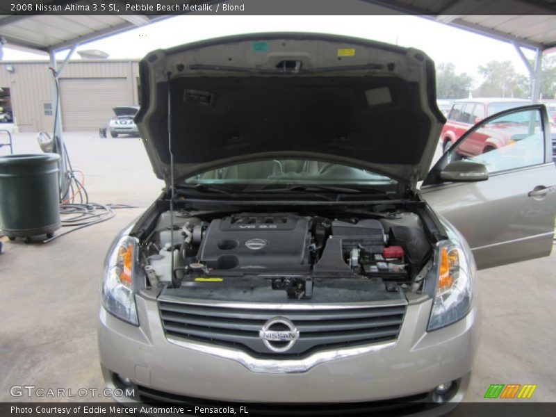 Pebble Beach Metallic / Blond 2008 Nissan Altima 3.5 SL