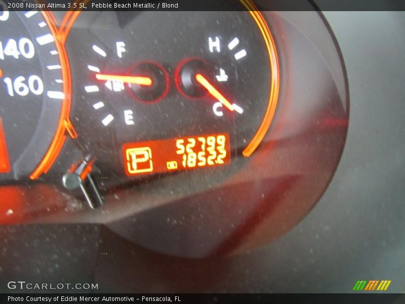 Pebble Beach Metallic / Blond 2008 Nissan Altima 3.5 SL