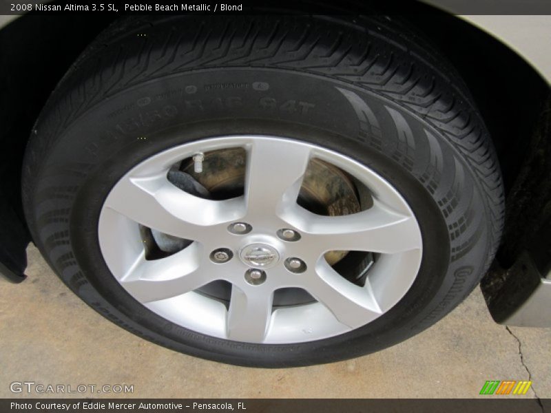 Pebble Beach Metallic / Blond 2008 Nissan Altima 3.5 SL