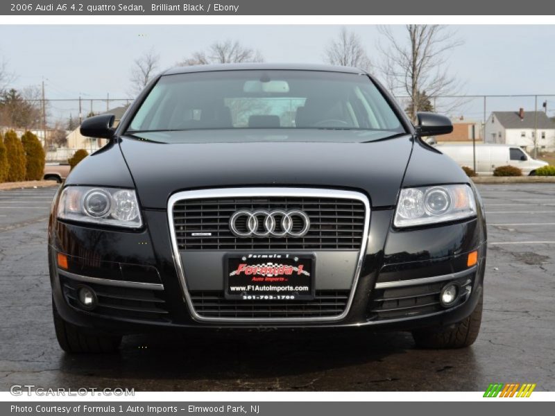 Brilliant Black / Ebony 2006 Audi A6 4.2 quattro Sedan