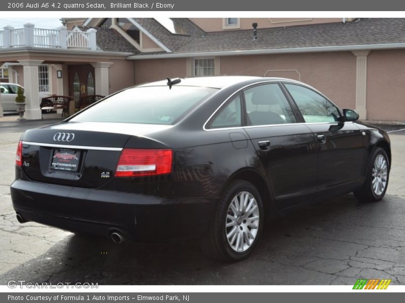 Brilliant Black / Ebony 2006 Audi A6 4.2 quattro Sedan