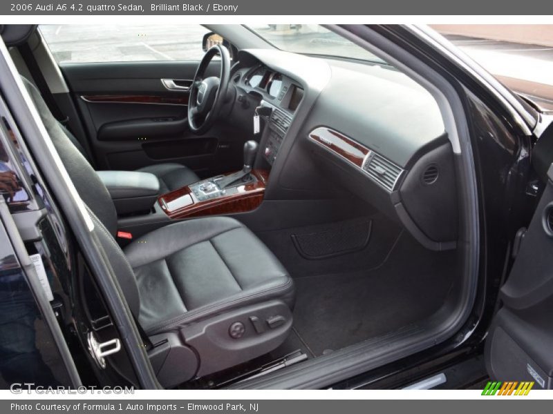 Brilliant Black / Ebony 2006 Audi A6 4.2 quattro Sedan