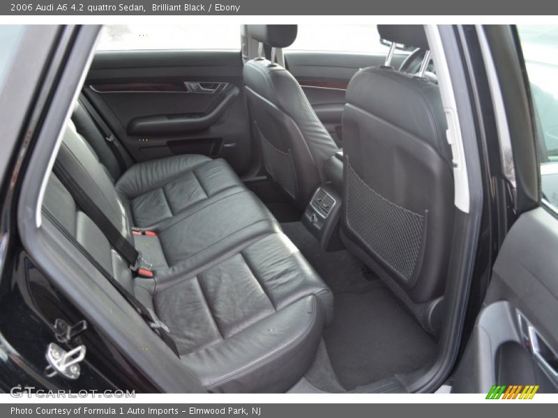 Brilliant Black / Ebony 2006 Audi A6 4.2 quattro Sedan
