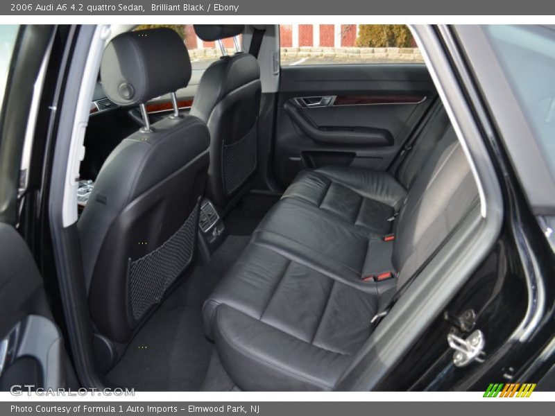 Brilliant Black / Ebony 2006 Audi A6 4.2 quattro Sedan