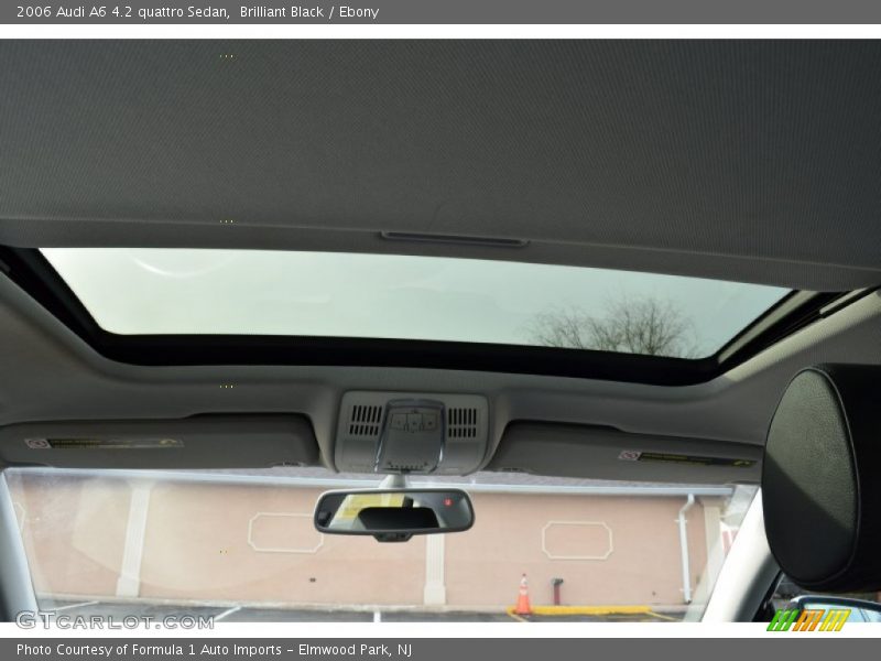 Brilliant Black / Ebony 2006 Audi A6 4.2 quattro Sedan