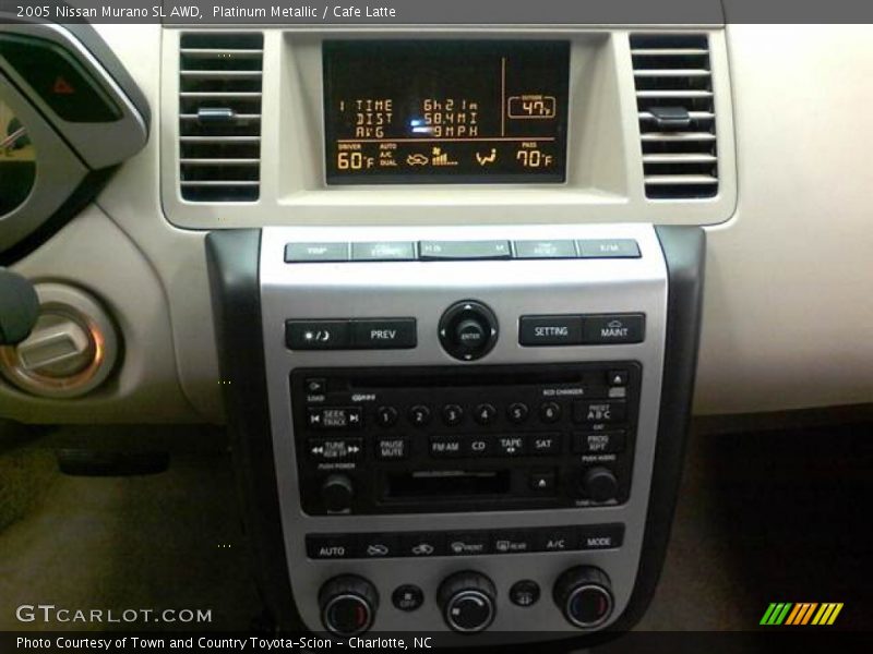 Platinum Metallic / Cafe Latte 2005 Nissan Murano SL AWD