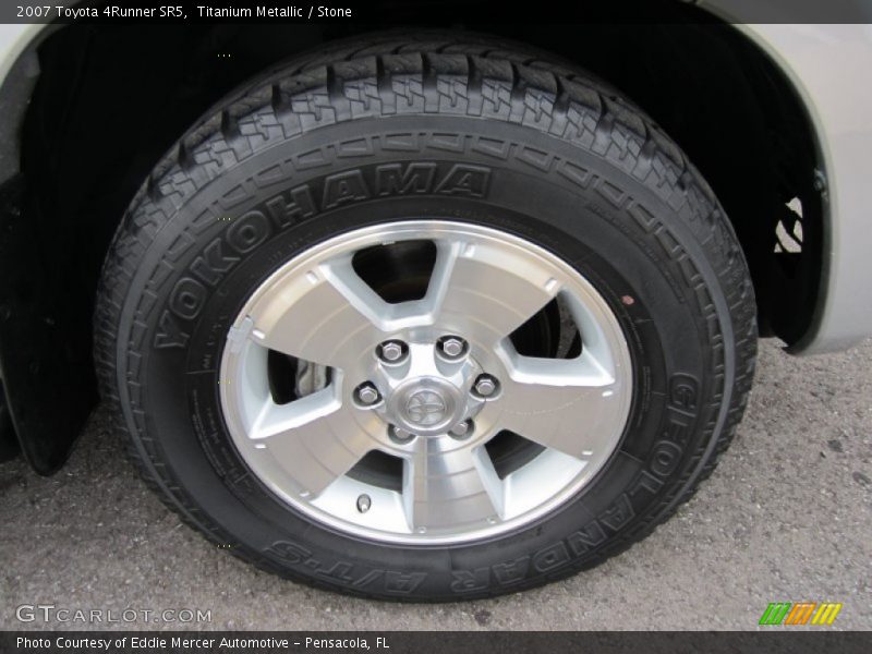 Titanium Metallic / Stone 2007 Toyota 4Runner SR5
