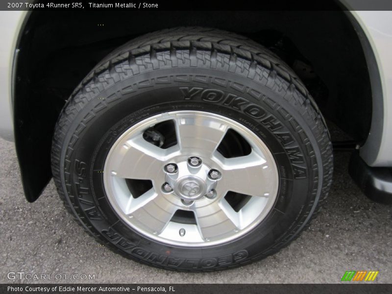 Titanium Metallic / Stone 2007 Toyota 4Runner SR5