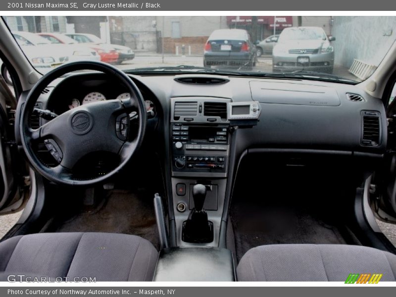 Gray Lustre Metallic / Black 2001 Nissan Maxima SE