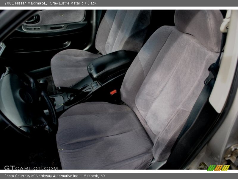 Gray Lustre Metallic / Black 2001 Nissan Maxima SE