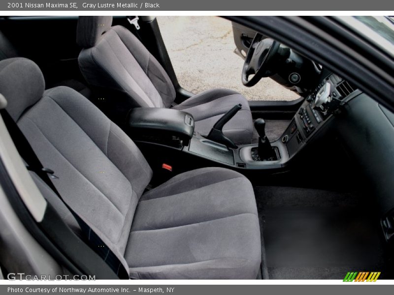 Gray Lustre Metallic / Black 2001 Nissan Maxima SE