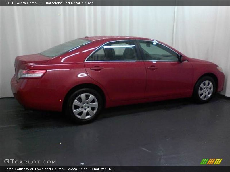 Barcelona Red Metallic / Ash 2011 Toyota Camry LE