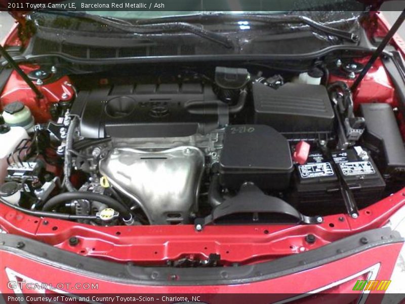 Barcelona Red Metallic / Ash 2011 Toyota Camry LE