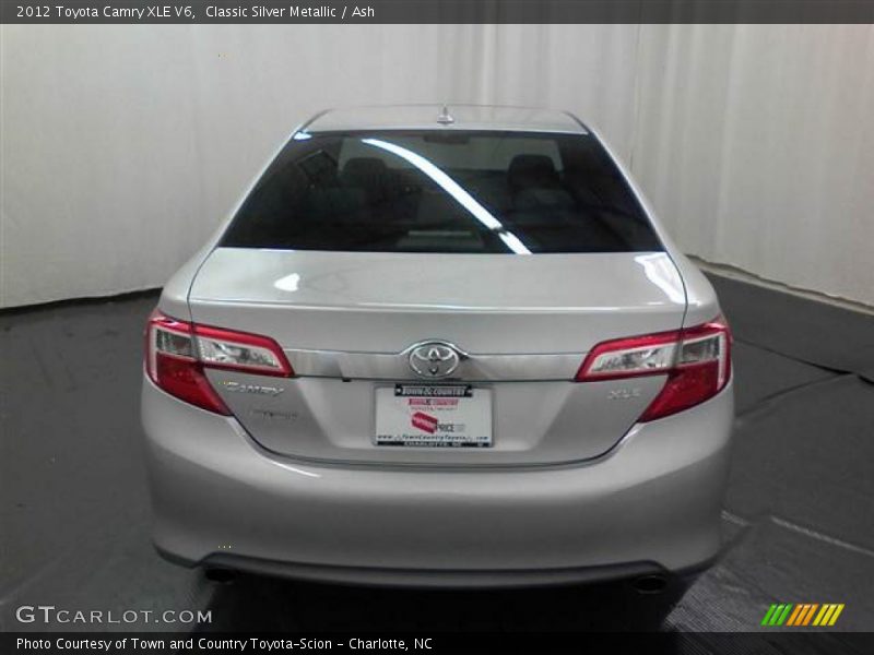 Classic Silver Metallic / Ash 2012 Toyota Camry XLE V6