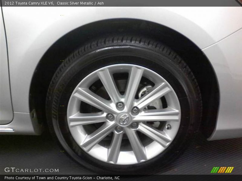 Classic Silver Metallic / Ash 2012 Toyota Camry XLE V6