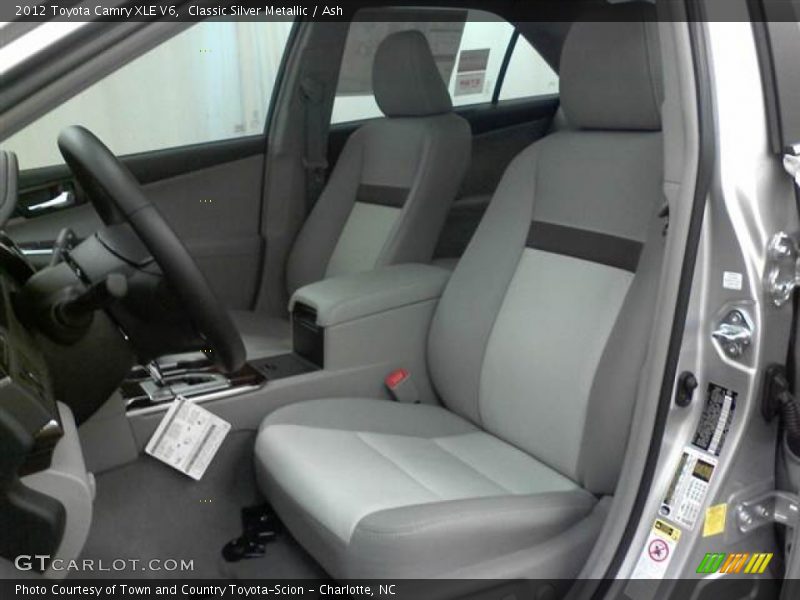 Classic Silver Metallic / Ash 2012 Toyota Camry XLE V6