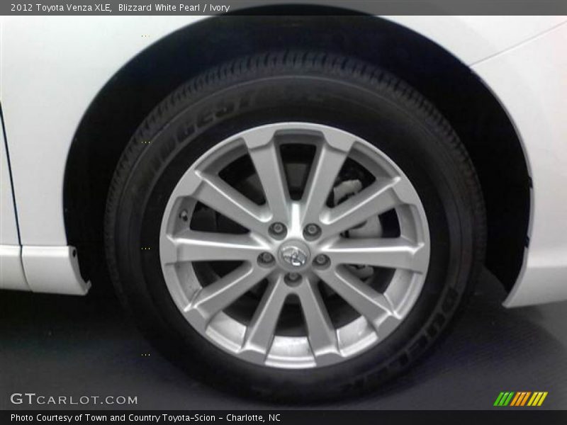  2012 Venza XLE Wheel