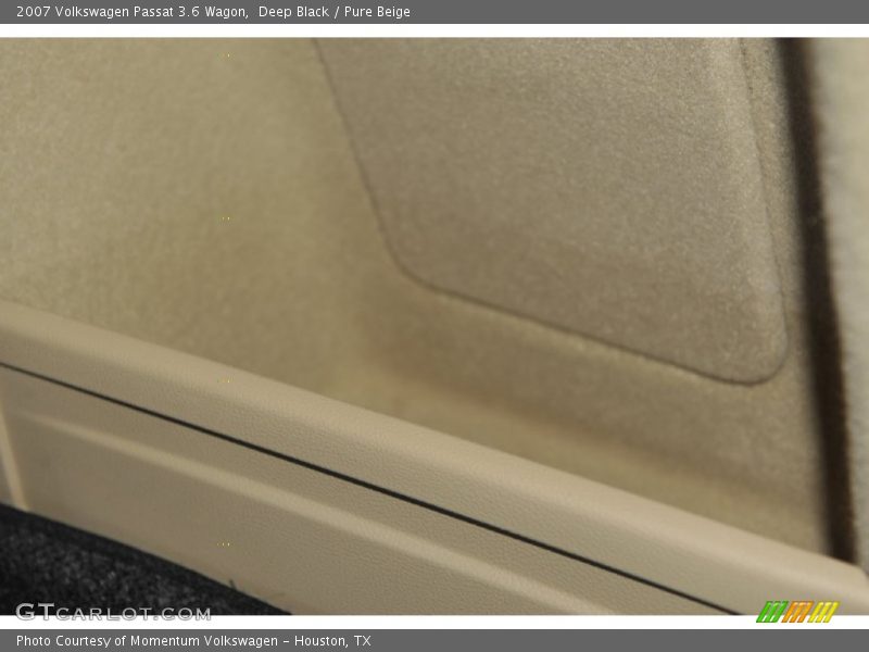 Deep Black / Pure Beige 2007 Volkswagen Passat 3.6 Wagon