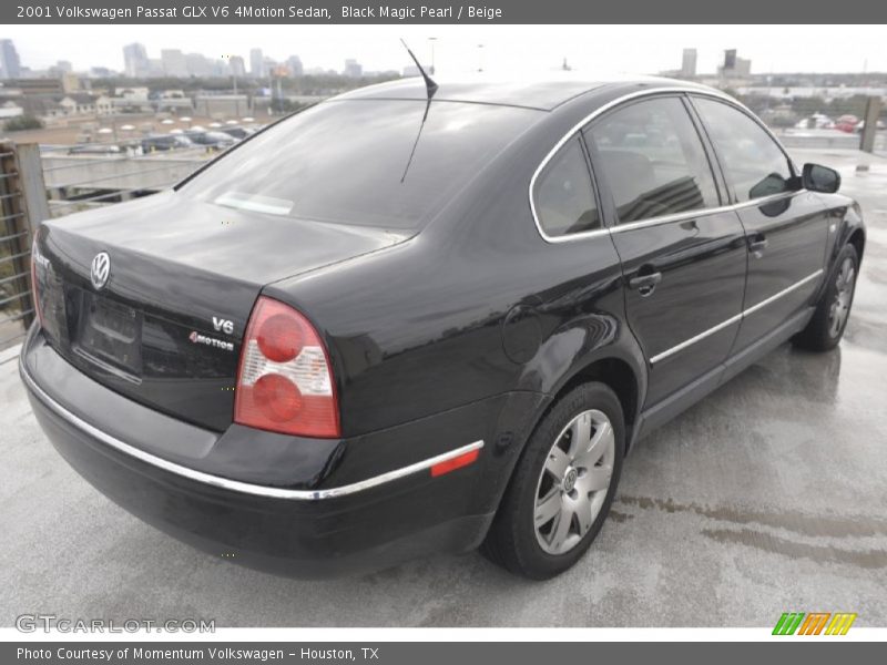 Black Magic Pearl / Beige 2001 Volkswagen Passat GLX V6 4Motion Sedan