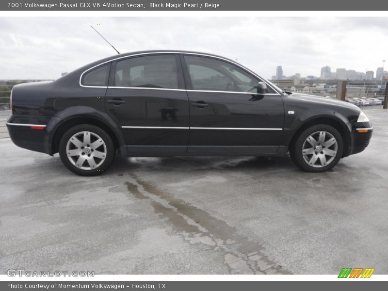 Black Magic Pearl / Beige 2001 Volkswagen Passat GLX V6 4Motion Sedan