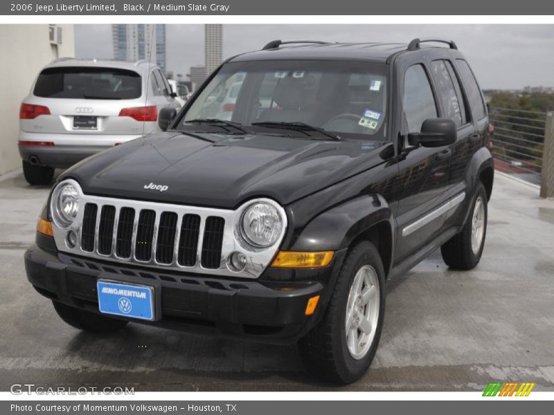 Black / Medium Slate Gray 2006 Jeep Liberty Limited