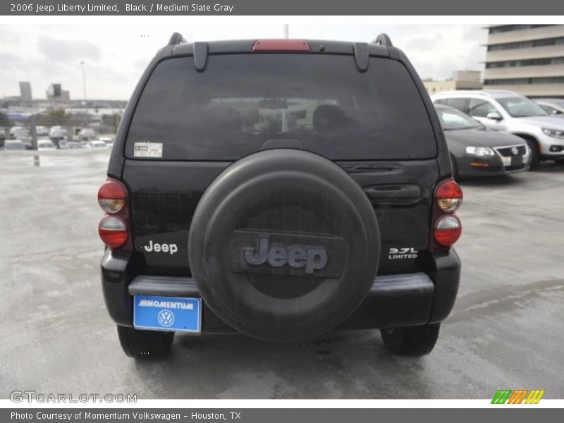 Black / Medium Slate Gray 2006 Jeep Liberty Limited