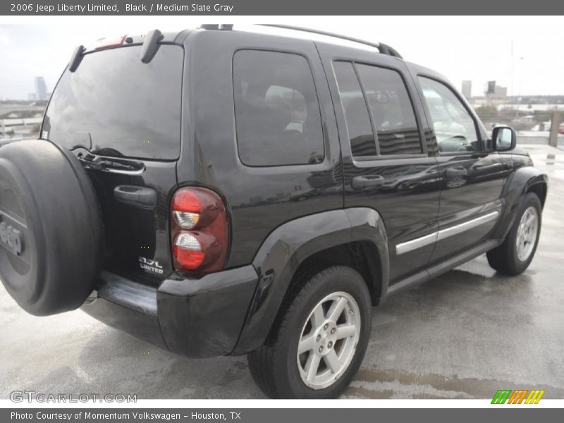 Black / Medium Slate Gray 2006 Jeep Liberty Limited