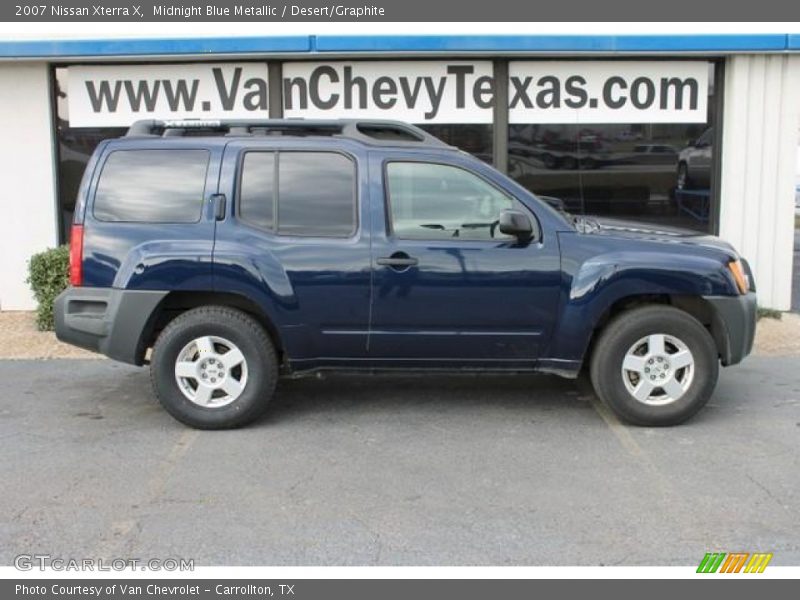 Midnight Blue Metallic / Desert/Graphite 2007 Nissan Xterra X